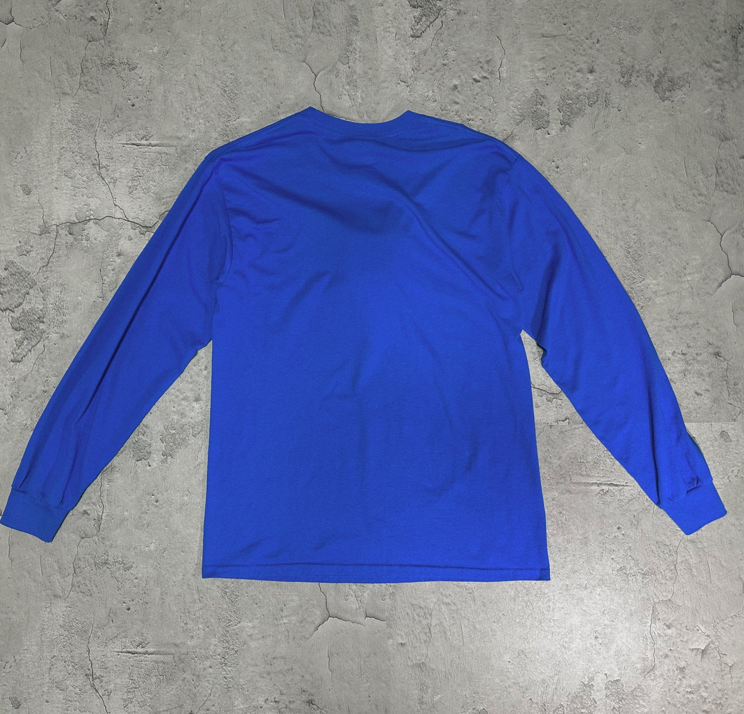 blue long t-shirt