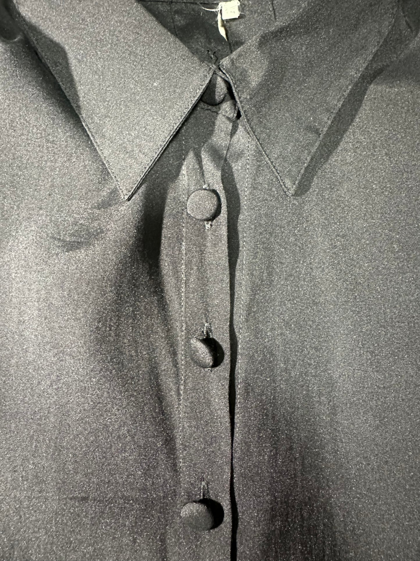walnut button 6-part length shirt