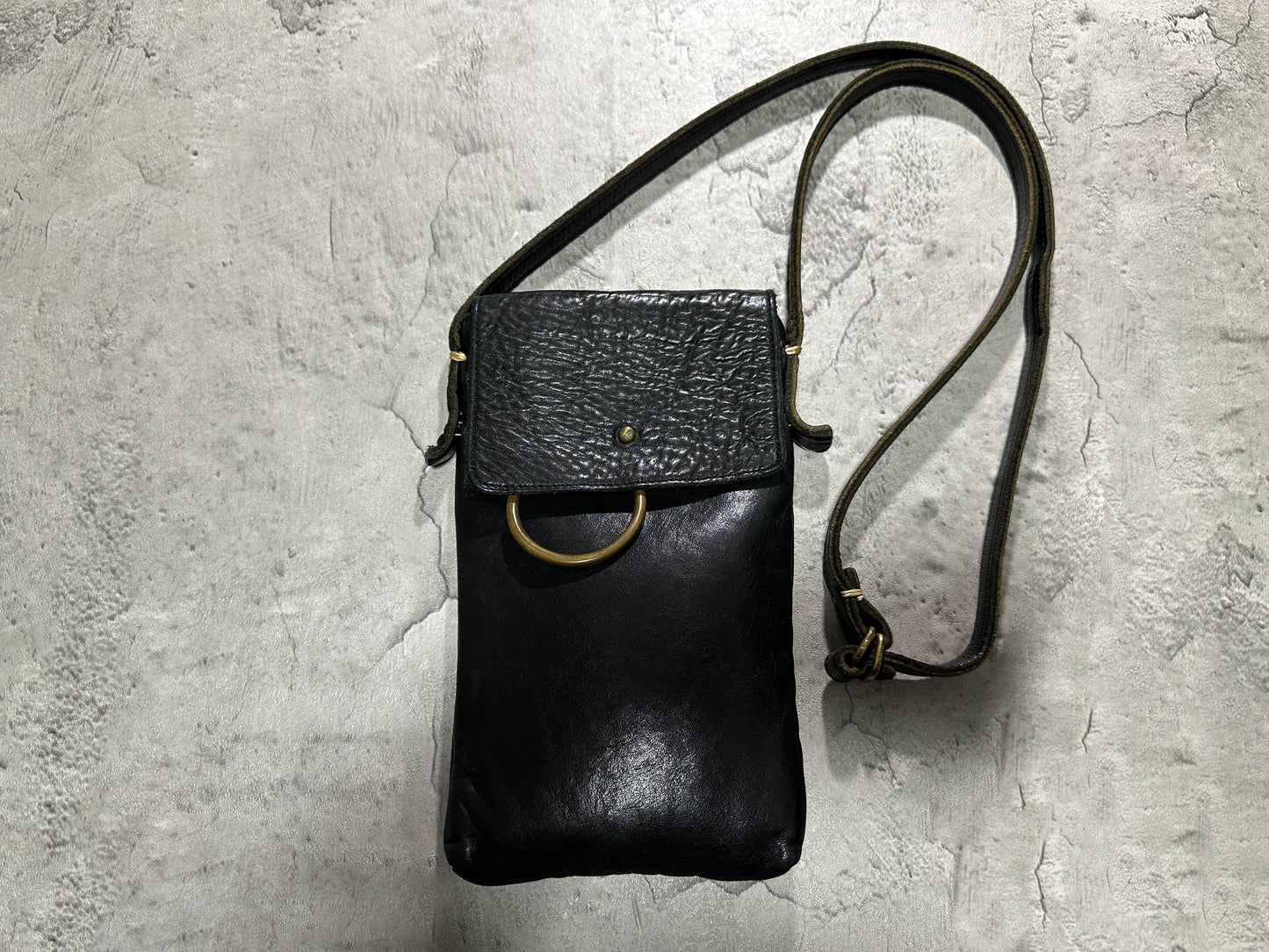 Maison MIHARA YASUHIRO cowhide shoulder bag