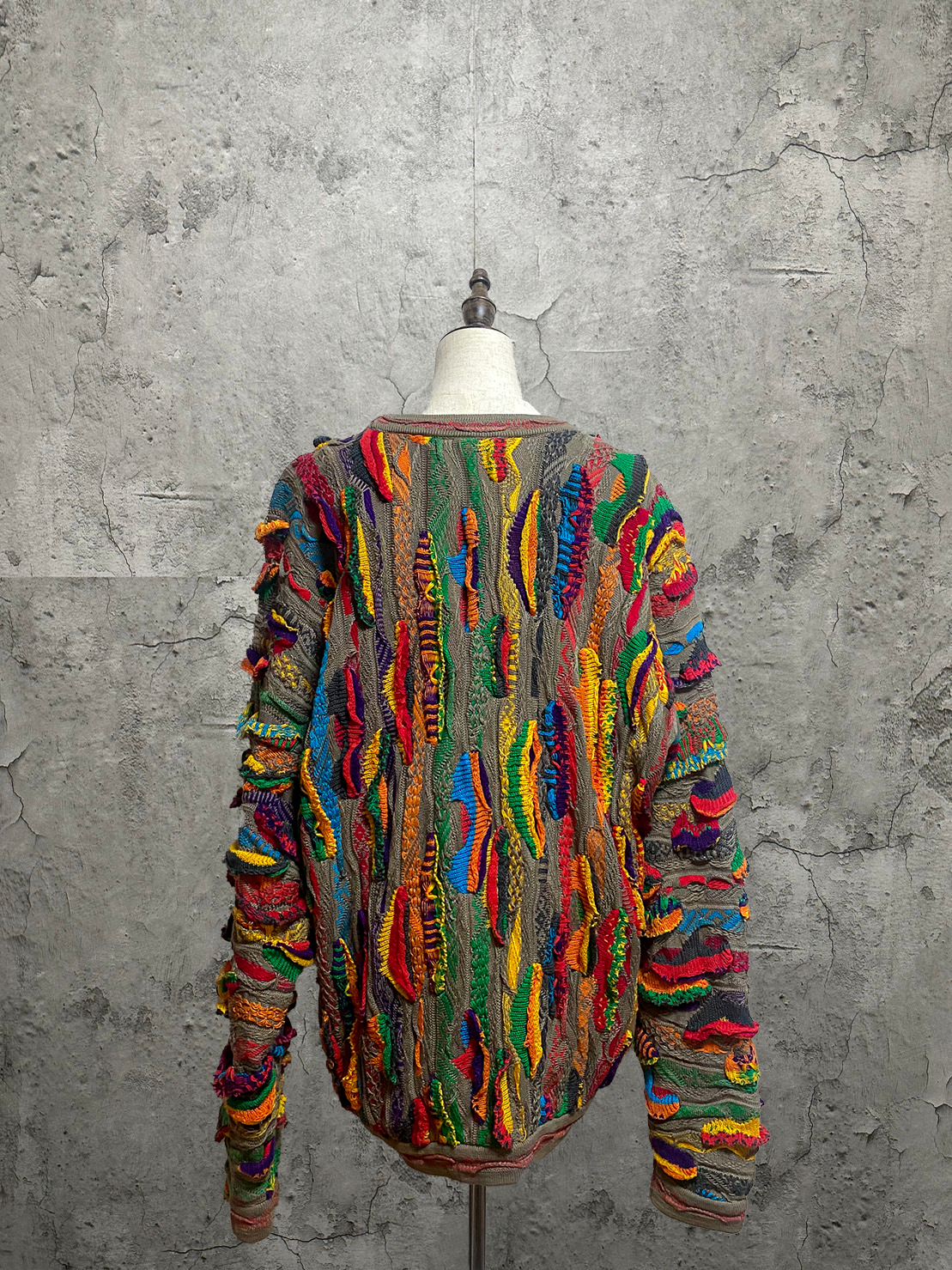 coogi/archive animal 3D knit
