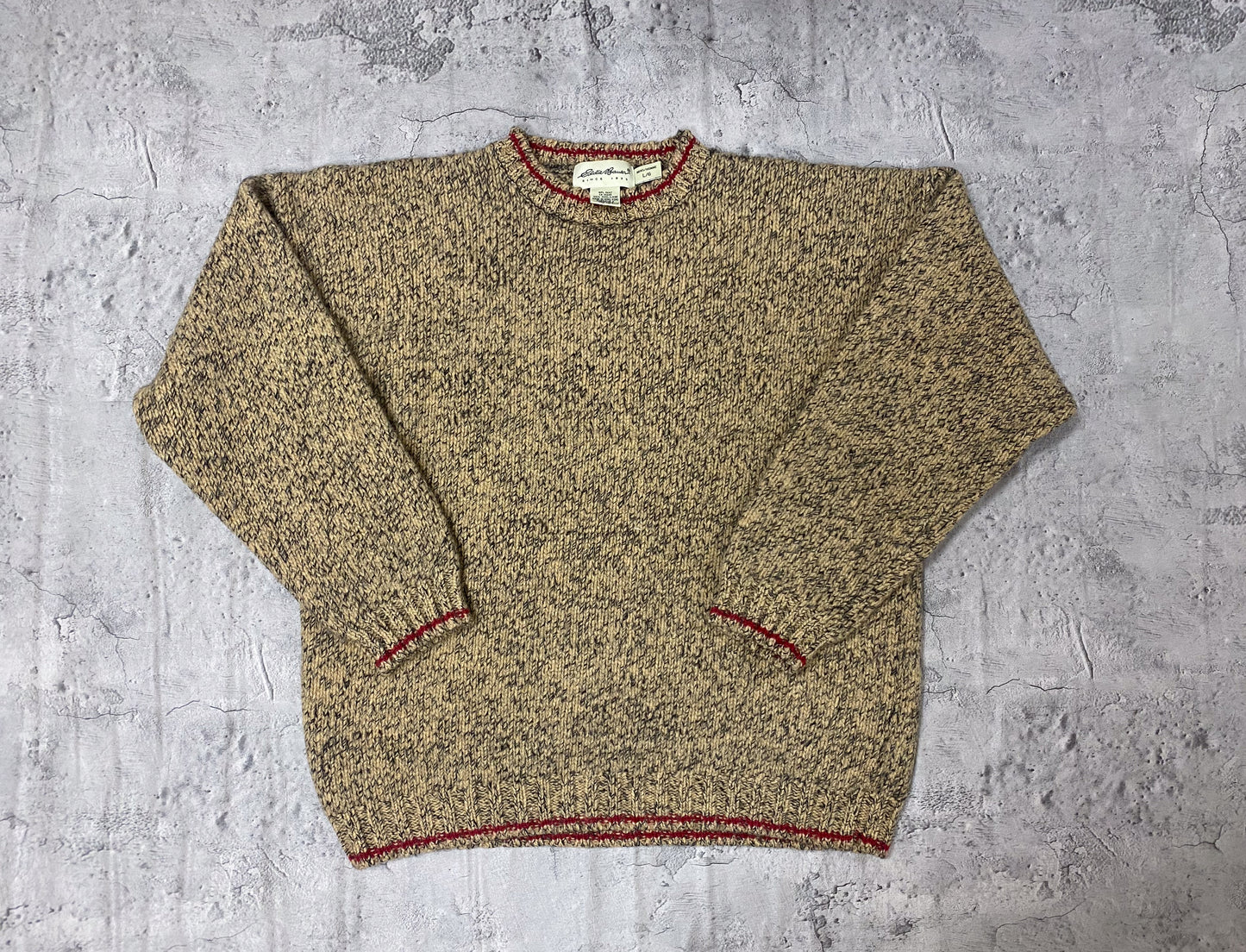 Red Line Wool Knit