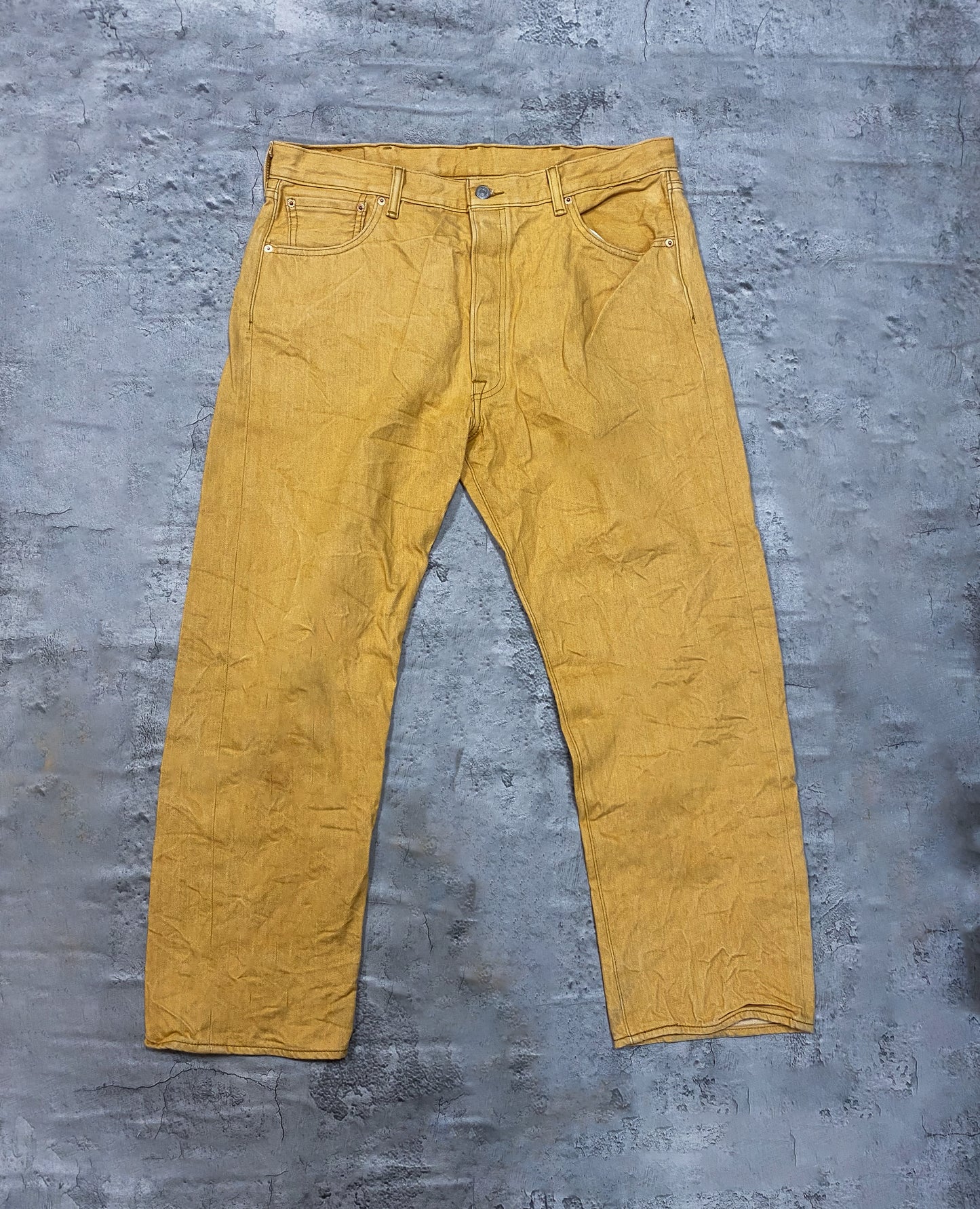 Levi's Yellow Denim Pants