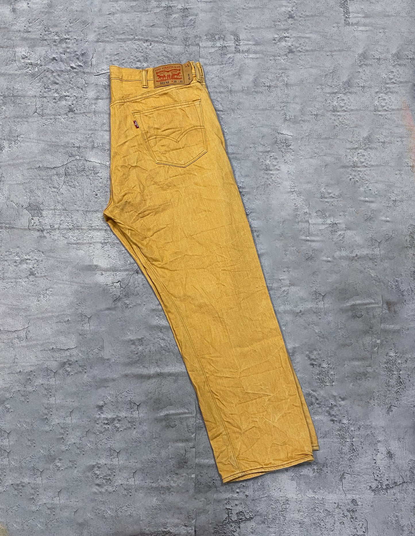 Levi's Yellow Denim Pants