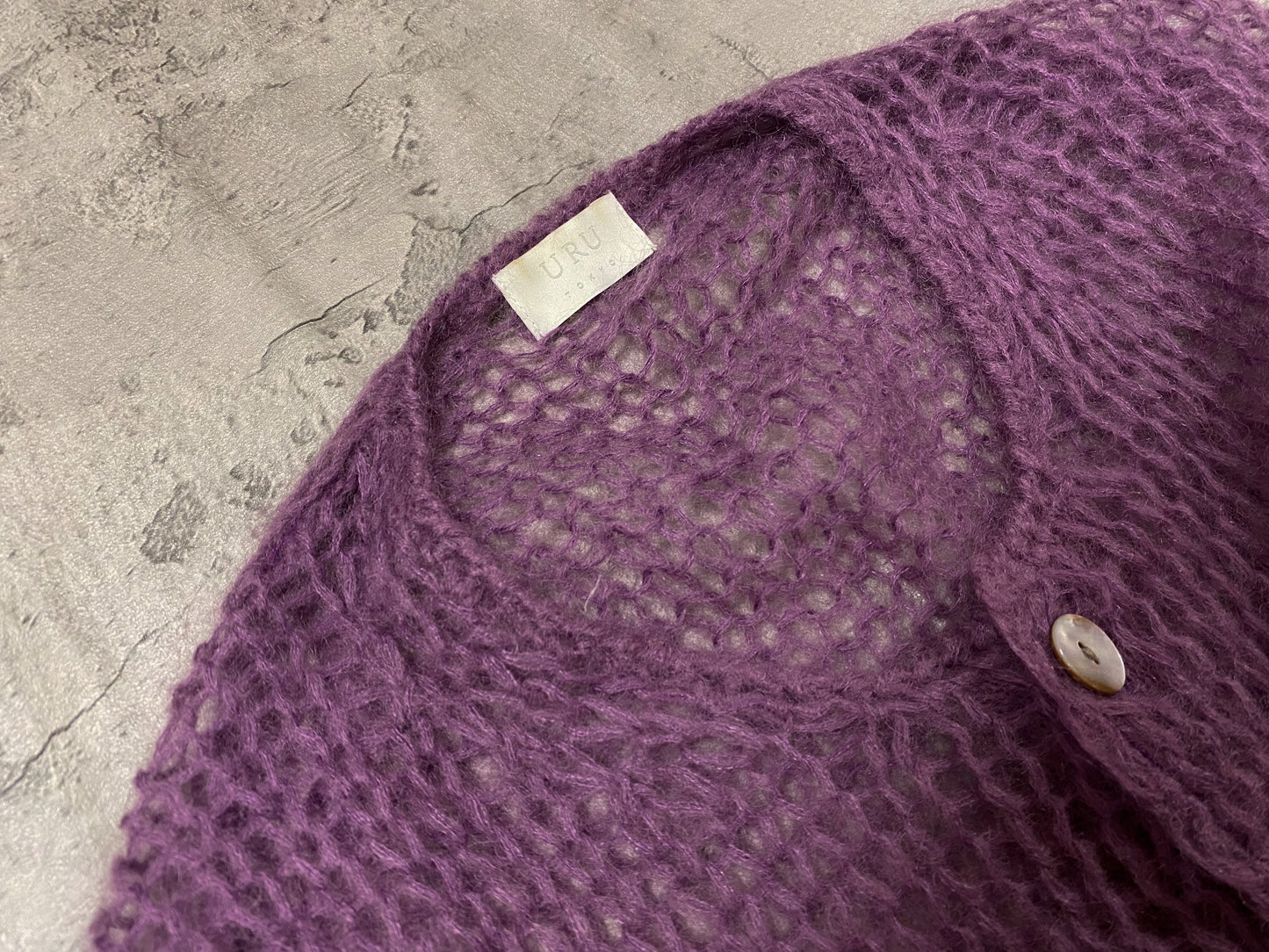 URU Mohair Cardigan