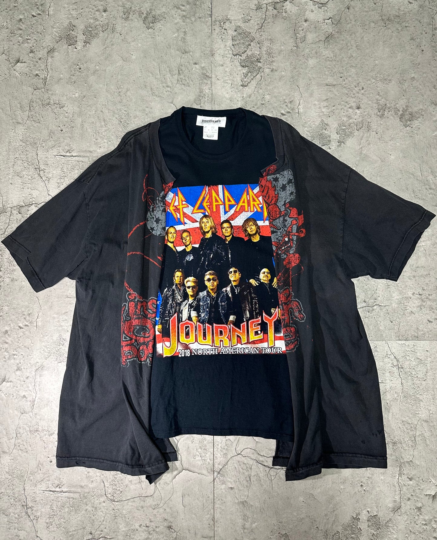 DISCOVERED double band T-shirt 22AW