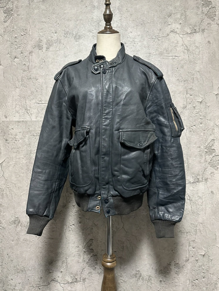 Flight Leather Jacket vintage 70s