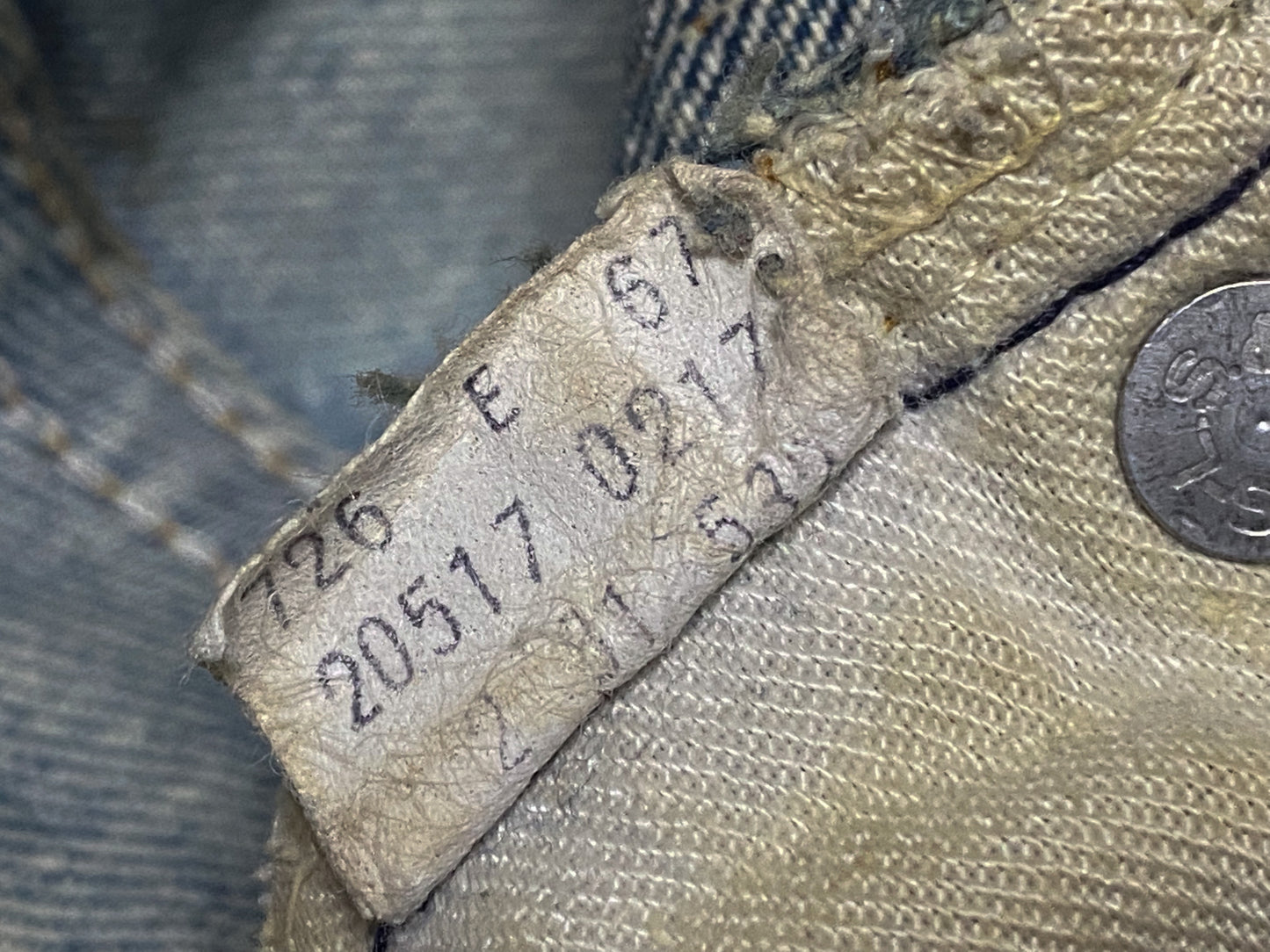 Levi's Boot Cut Denim vintage 80s 532