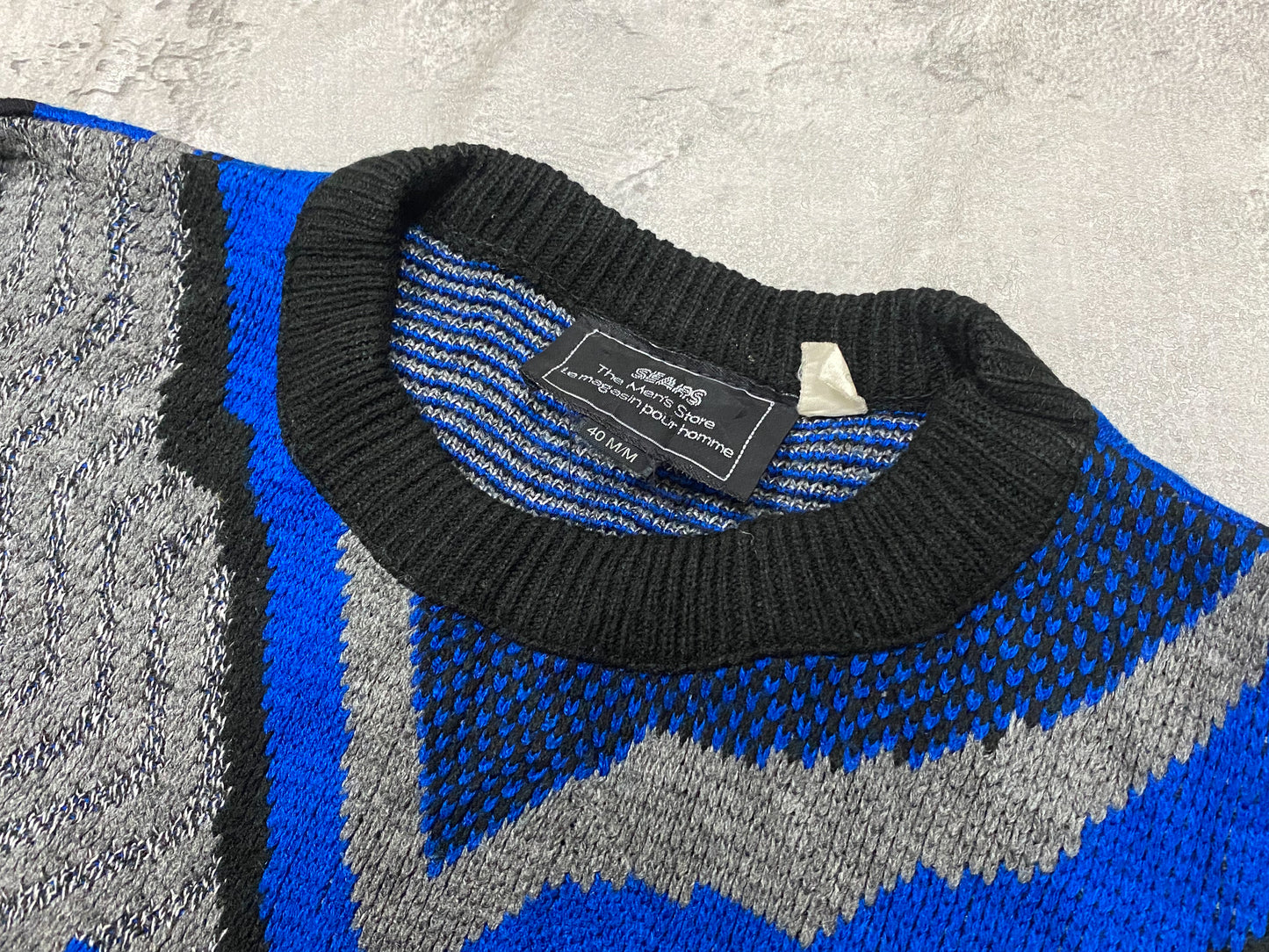 Sears Design Knit vintage 80s