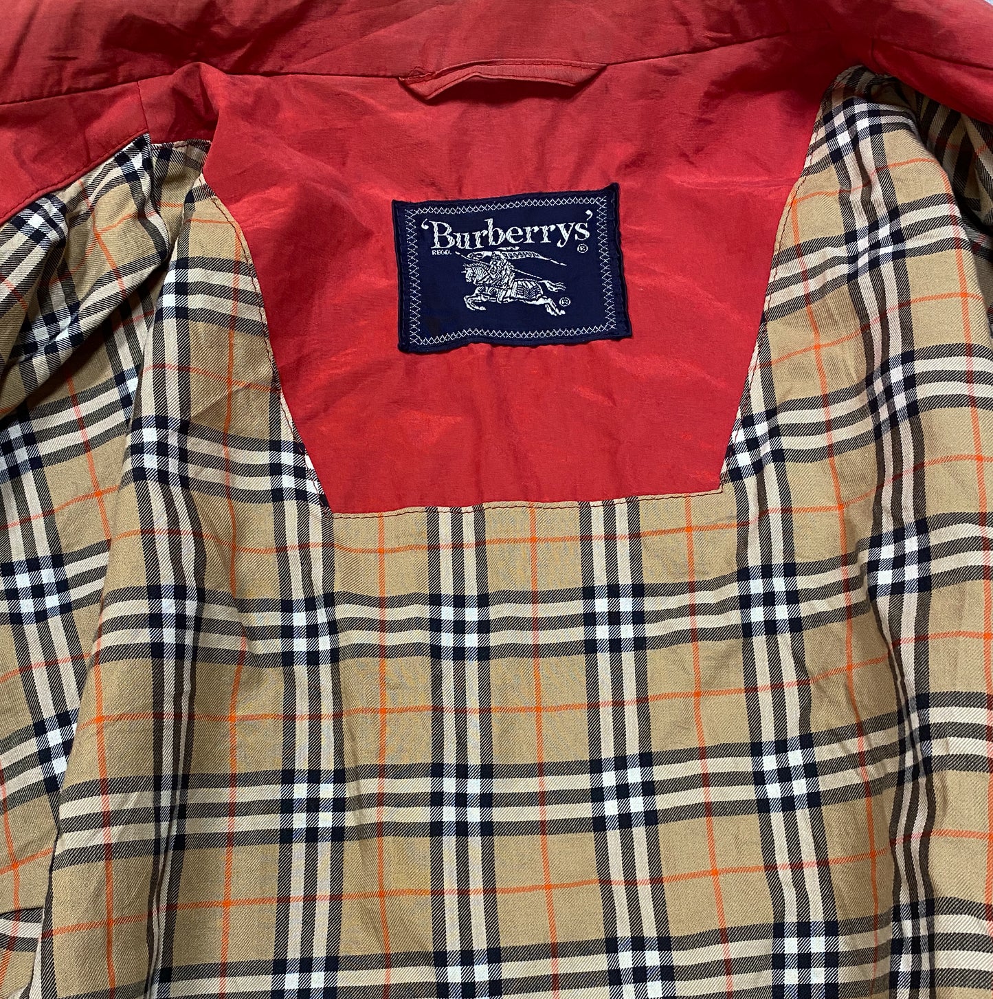 Burberrys' Red Coat 90s