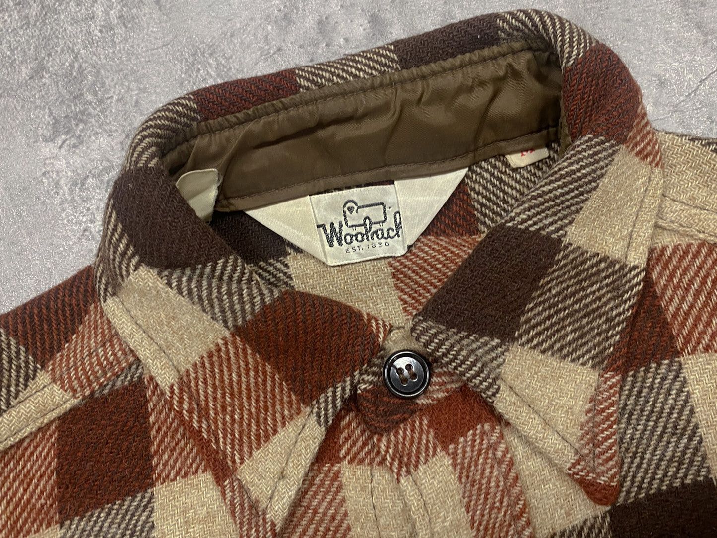 Woolrich  Checked Shirt vintage 60-70s