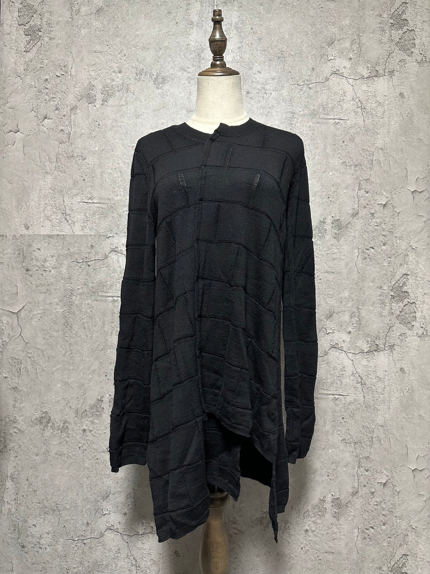 COMME DES GARÇONS HOMME PLUS long knit sweater