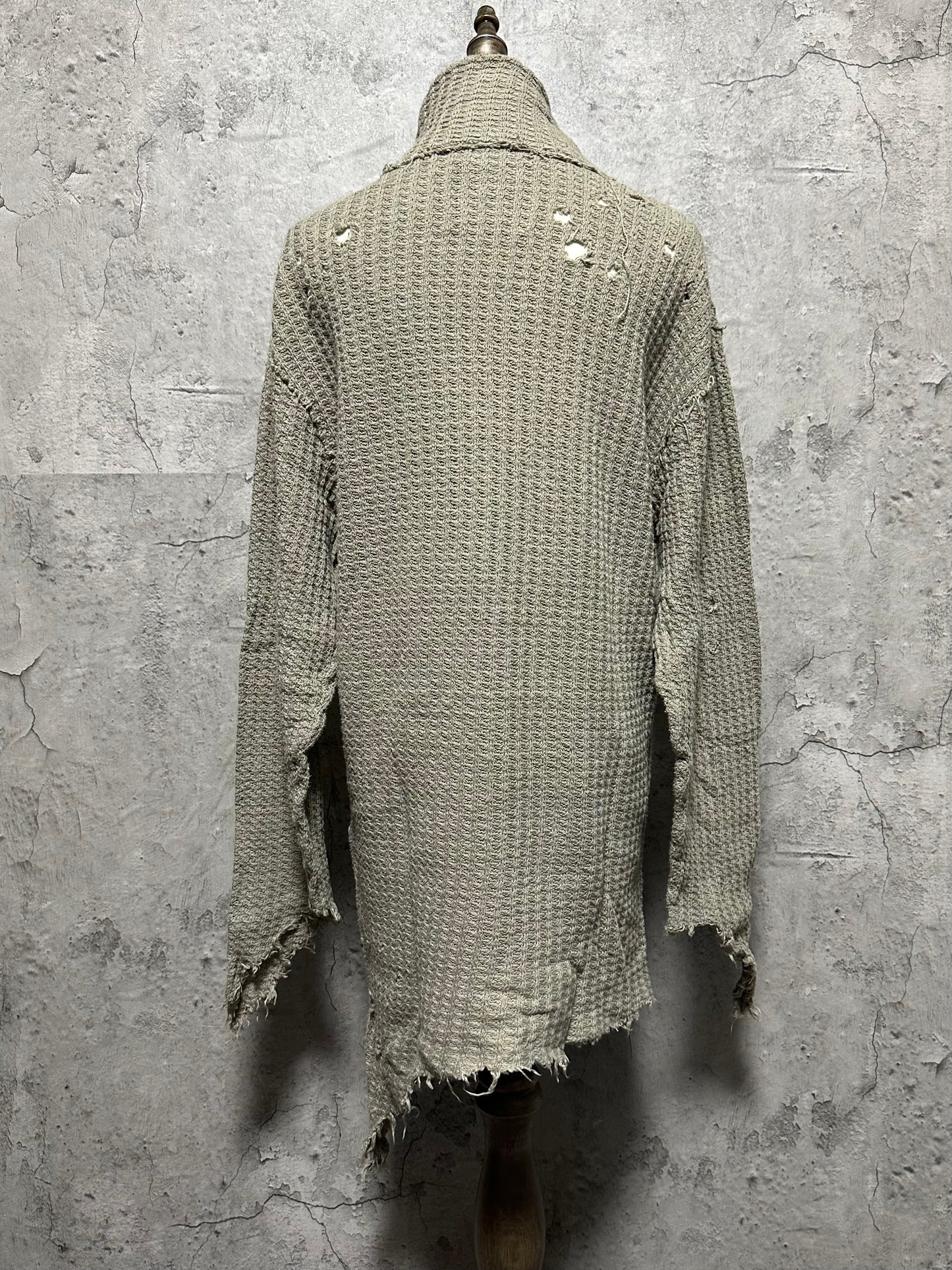 Maison MIHARA YASUHIRO damage turtle knit sweater 16AW