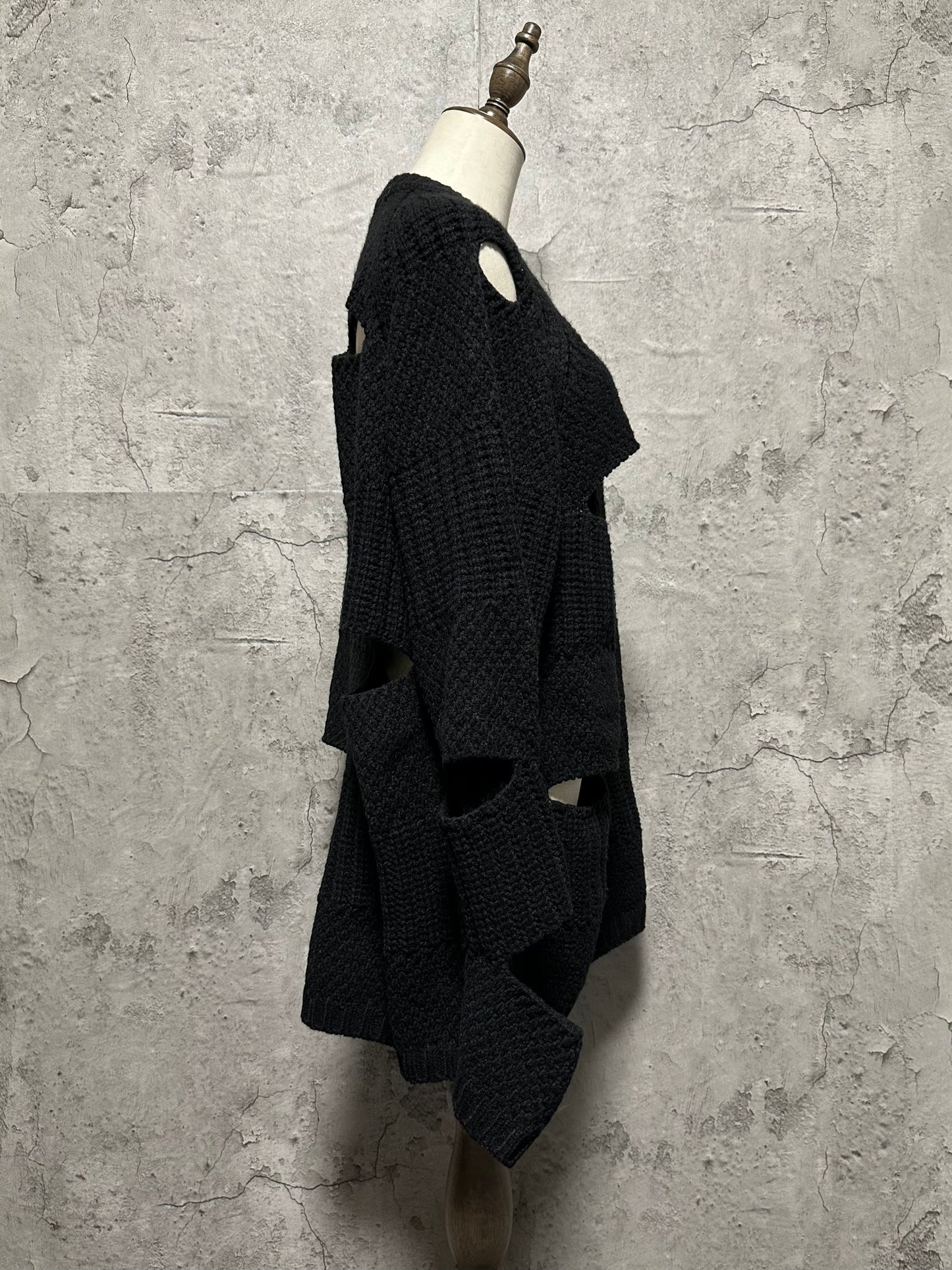 Maison MIHARA YASUHIRO Perforated knit sweater 18AW